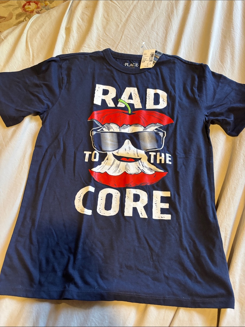 Children’s Place Navy Tee with Rad to the Core